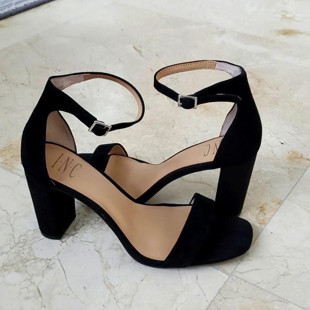 INC black dress Sandals
